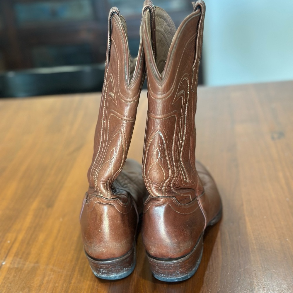 Men's Tecovas Cartwright cowboy boots. Size 9 D - Picture 5 of 7